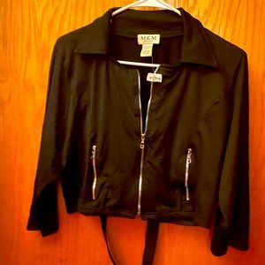 3 for$30👀😊Black MKM size large blouse